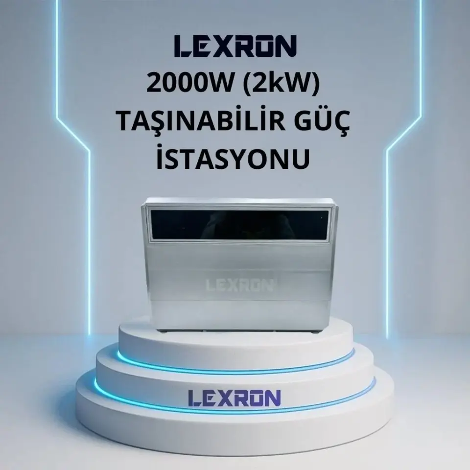 2000w (2kW) Taşınabilir Güç İstasyonu