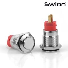 D64 | 16MM METAL KALICI BUTON IŞIKSIZ