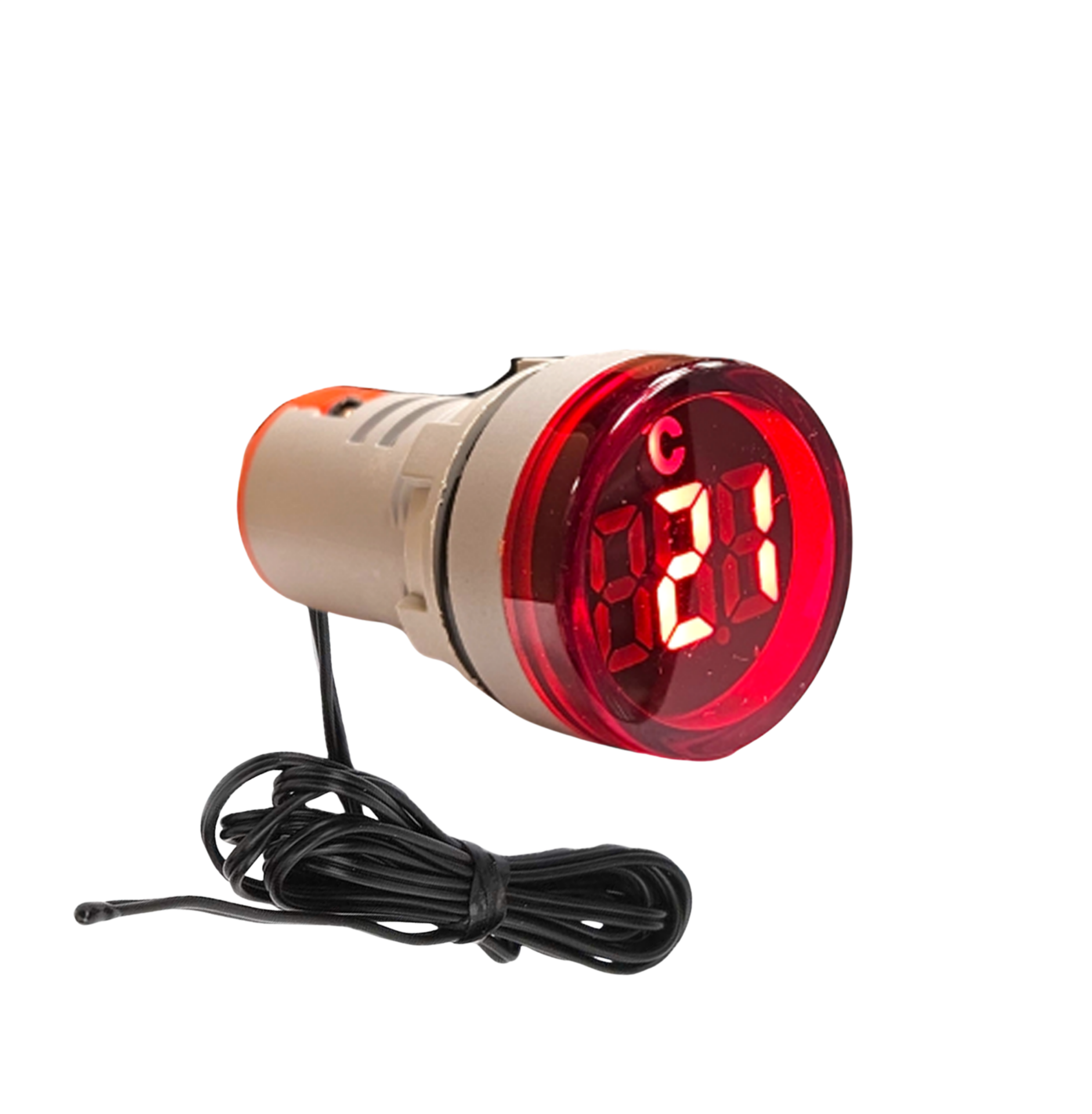 AD22-22T 22mm Dijital Kablolu Termometre