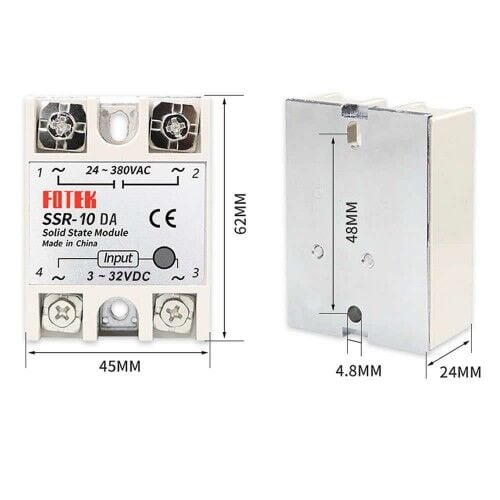SSR-10DA SSR Röle
