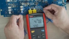 Unit UT325 Çift Girişli Profesyonel Termometre