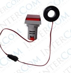 AD22-22VAHS 22mm Dijital Volt-amper-herzmetre Kare