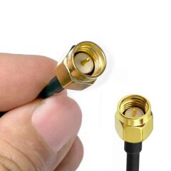 RG316 10cm Erkek Erkek SMA Kablo