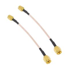 RG316 10cm Erkek Erkek SMA Kablo