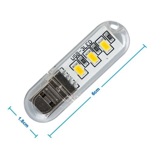 Taşınabilir Mini Usb Led Lamba