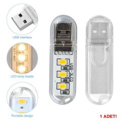 Taşınabilir Mini Usb Led Lamba