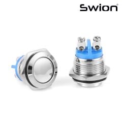 D61 | 19MM METAL YAYLI BUTON IŞIKSIZ BOMBE