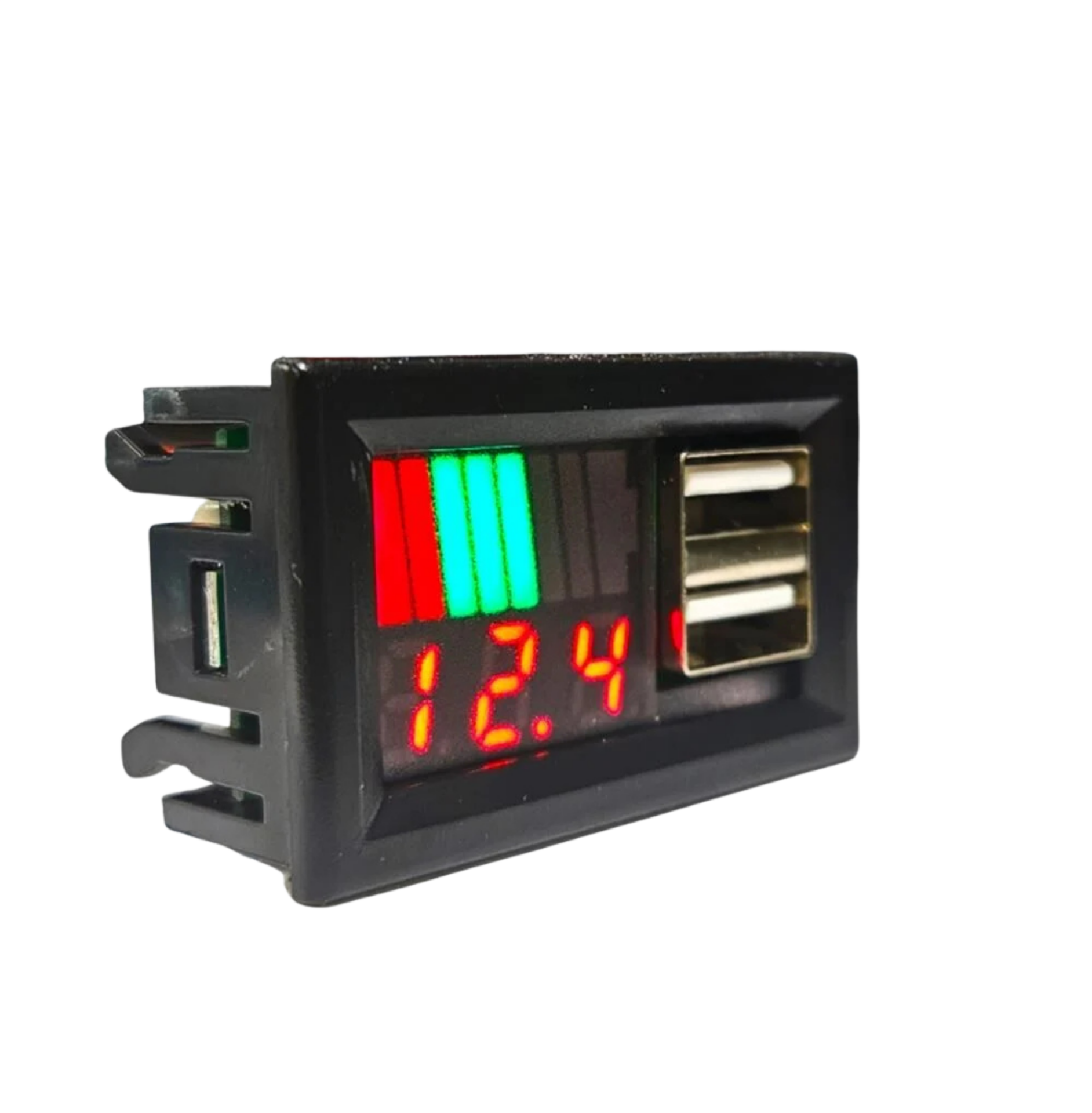 IC-278C Dijital Voltmetre USB Çıkışlı Akü Göstergeli DC 12v - 3,5amp