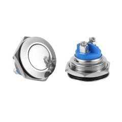 D98 | 19MM METAL YAYLI BUTON IŞIKSIZ DÜZ