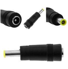 Evrensel DC Jack Dönüştürücü İğneli 2.1 X 5.5mm Ve 3 X 5.5mm
