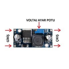 LM2596 Ayarlı Güç kaynağı