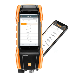 Testo 300 Baca Gaz Analiz Cihazı (Akıllı Dokunmatik Ekran)