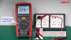 Unit UT505A izolasyon Direnci Test Cihazı