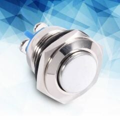 16mm Metal Push Buton Yüksek Kafa BT1603