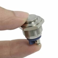 16mm Metal Push Buton Yüksek Kafa BT1603