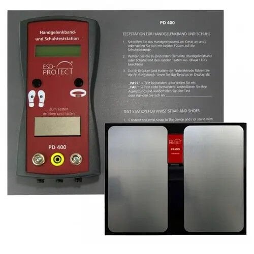 Personel ESD Test İstasyonu IZ-ESDTPD400