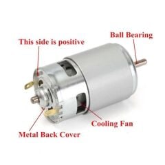 RS775 DC Motor 12V 15000Rpm