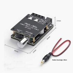 ZK-502L 2x50W Bluetooth Amfi Modülü