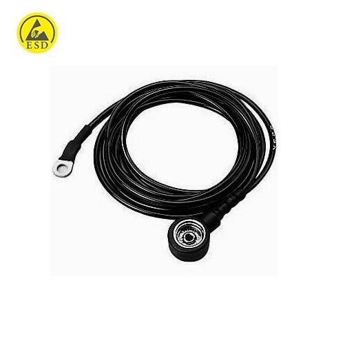 Antistatik ESD Topraklama Kablosu 4mm Pabuç