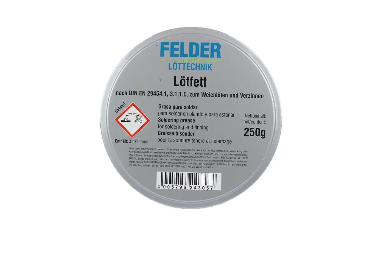 Lötfett 250gr Lehim Pastası Felder