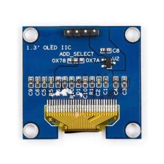1.3 IIC Oled Lcd Mavi