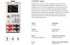 Unit UTL8211+ DC Elektronik Yük Test Cihazı
