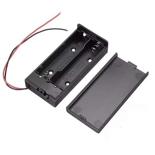 18650 2li Pil Kutusu Anahtar 15cm Kablo