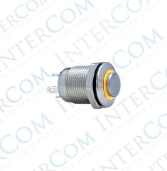 12MM YAYLI LEDLİ METAL BUTON - 1NO - IP67