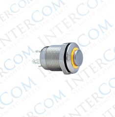 12MM YAYLI LEDLİ METAL BUTON - 1NO - IP67