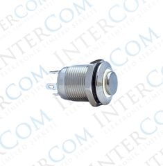 12MM YAYLI LEDLİ METAL BUTON - 1NO - IP67