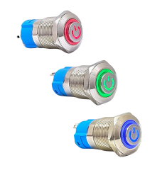 E12AT 12MM POWER SİMGELİ KALICILI 12-24V