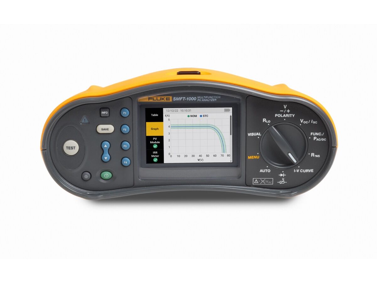 Fluke SMFT-1000 Çok İşlevli Güneş Enerjisi Test Cihaz Seti