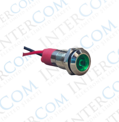 D8S 8MM METAL KABLOLU SİNYAL LAMBASI 12-24V