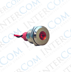 D12S 12MM METAL KABLOLU SİNYAL LAMBASI 12-24V