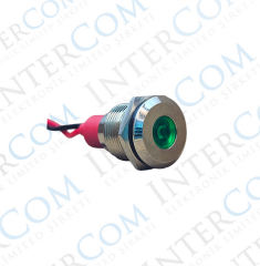 D12S 12MM METAL KABLOLU SİNYAL LAMBASI 12-24V