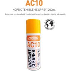 Prolink AC10 Köpük Temizleme Sprey 200ml