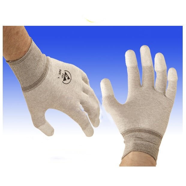 Antistatik ESD Parmak Ucu PU Kaplı Eldiven – Bondline S Beden