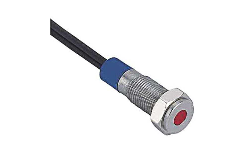 GQ6T-D - 6mm Paslanmaz Çelik Kablolu Metal Sinyal 24V