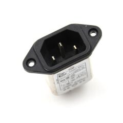 CW1D-10A-T 250V 10A C14 Soket EMI Filtreli