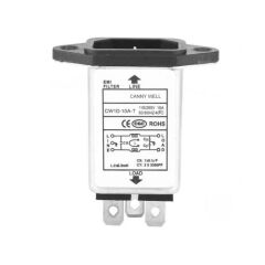 CW1D-10A-T 250V 10A C14 Soket EMI Filtreli