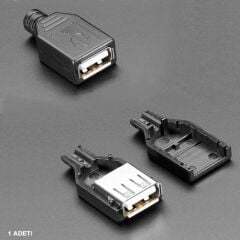 Kutulu Usb Type A Dişi Soket