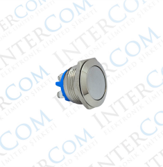 E98 19MM METAL BUTON YAYLI DÜZ KAFA 1NO