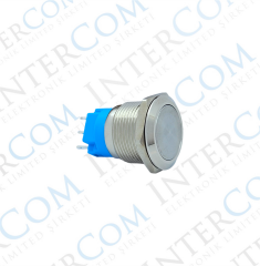 E65 19MM METAL KALICILI BUTON DÜZ KAFA LEDSİZ 1NO/1NC