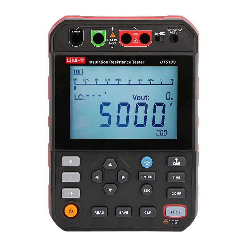 Unit UT513C 5kV Yalıtım Direnci Test Cihazı