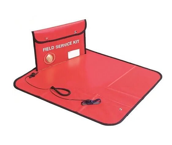 Antistatik ESD Saha Servis Kiti Seti Kırmızı