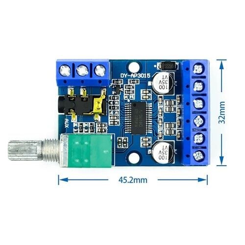 Stereo 2x30W Amfi Devresi DY-AP3015