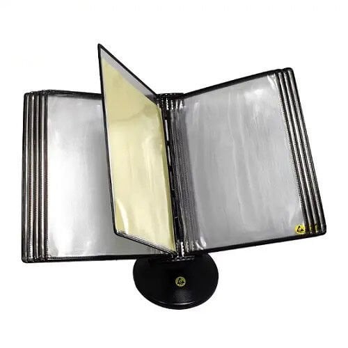 Antistatik ESD A4 Klasör Dosya Rafı