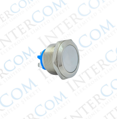 E89 22MM METAL BUTON YAYLI DÜZ KAFA 1NO