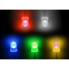100 Adet 5mm Led Seti