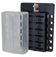 IC-276A-12 SİGORTA KUTUSU 12'Lİ İKAZ IŞIKLI